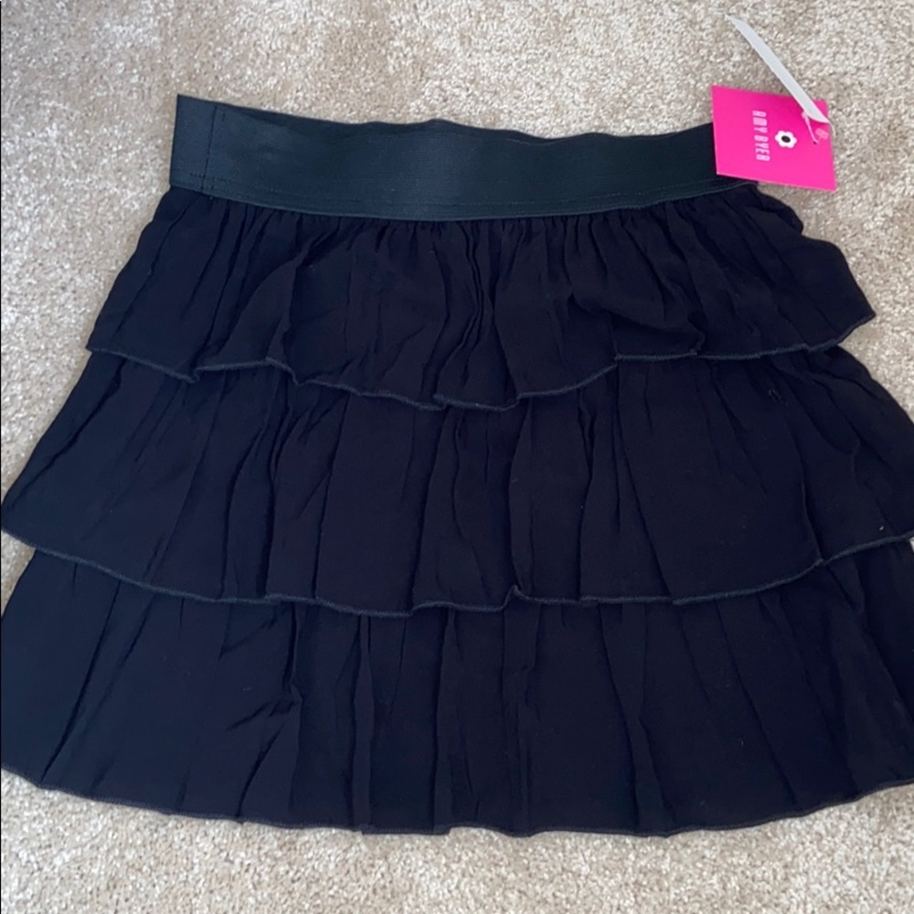 Girls black skirt